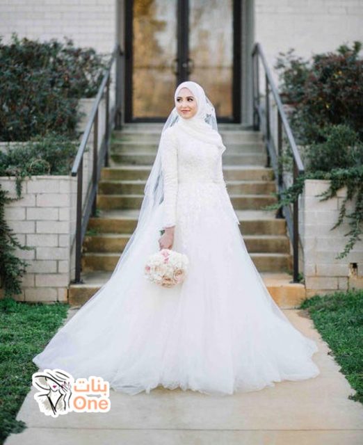 فساتين زفاف محجبات لعروس 2020  