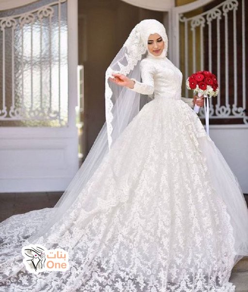 فساتين زفاف محجبات لعروس 2020  