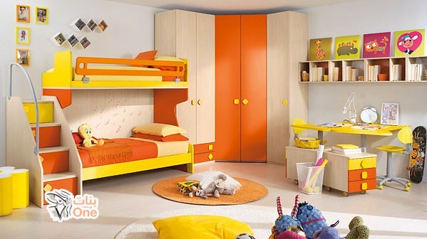 غرف نوم اطفال 2020 - أحدث تصميمات مودرن لغرف الأطفال لعام 2020  