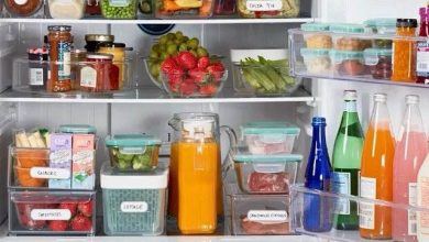 أفكار عملية وسهلة لتنظيم وترتيب الثلاجة  