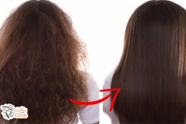طريقة لتنعيم الشعر بالخلطات الطبيعية  