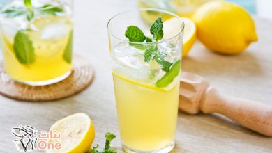 طريقة عمل عصير الليمون الفريش  