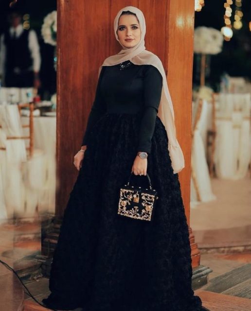سعيد خاصية ميراث  أجمل فستان سواريه اسود موضة 2020 | بنات One