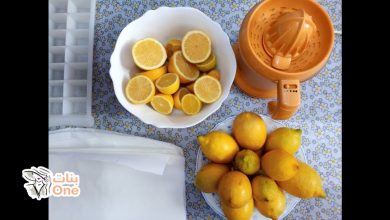 كيف أحفظ عصير الليمون  