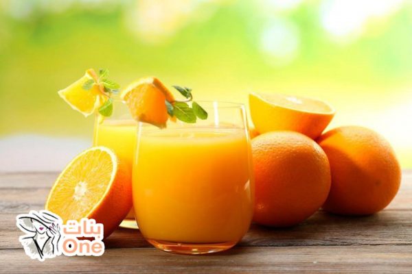 كيفية حفظ عصير البرتقال  