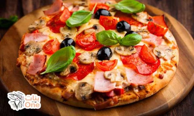 طريقة عمل البيتزا الإيطالية  