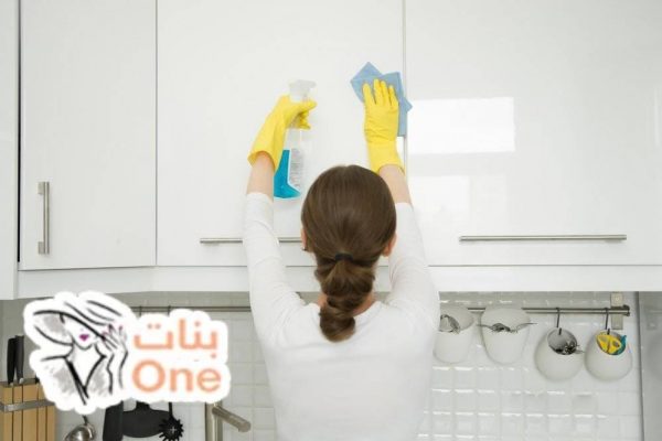 كيف أنظف جدران المطبخ من الدهون  