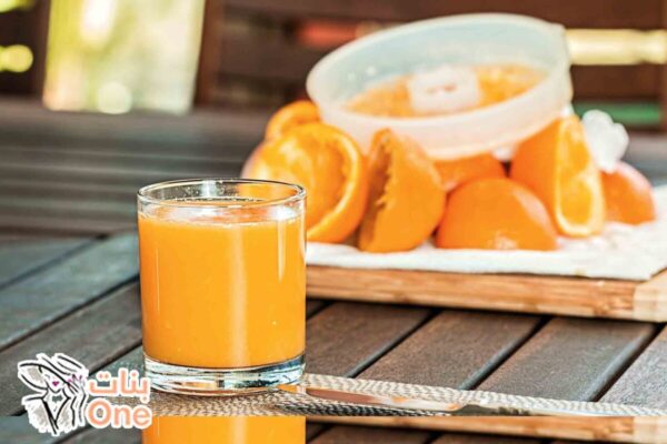 طريقة تخزين عصير البرتقال  