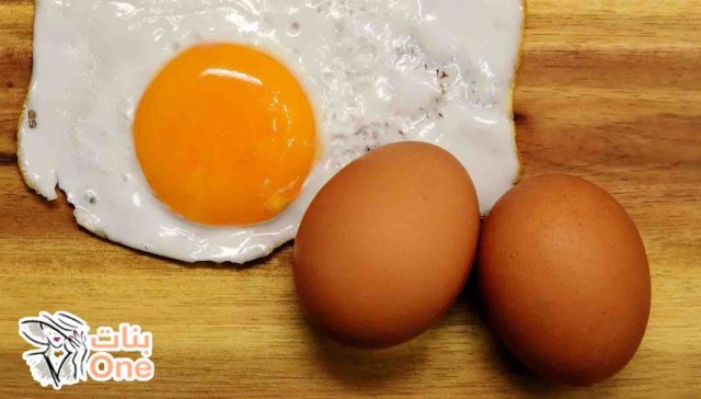 كم يحتوي البيض على بروتين  
