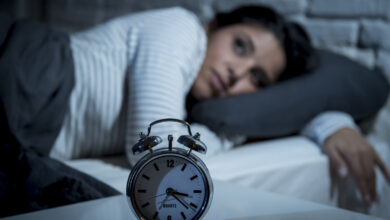 حل مشكلة عدم النوم بالليل  
