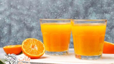 طريقة حفظ عصير البرتقال  