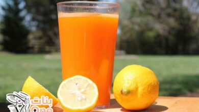 طريقة عمل عصير البرتقال والليمون  