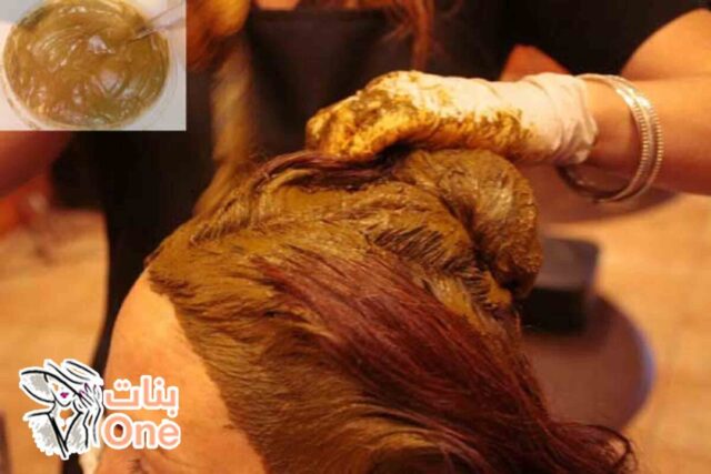 كيفية تثبيت لون الحناء على الشعر  
