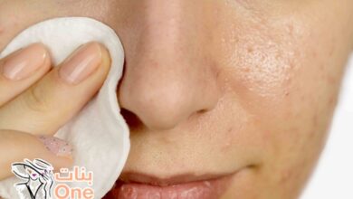 كيفية إزالة الدهون من الوجه  