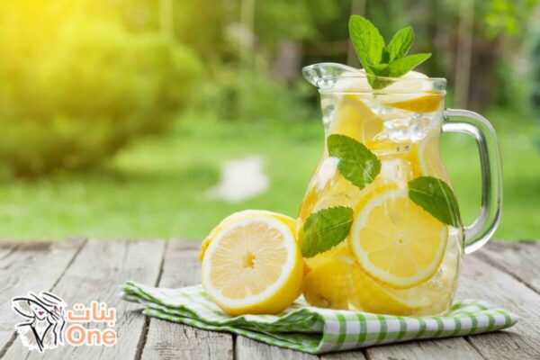 فوائد عصير الليمون بالنعناع  
