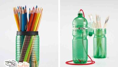 طريقة إعادة استخدام الزجاجات البلاستيك  