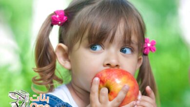 فوائد التفاح للأطفال  
