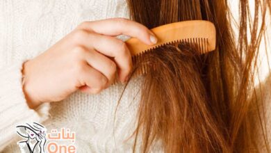 كيفية علاج تلف الشعر  